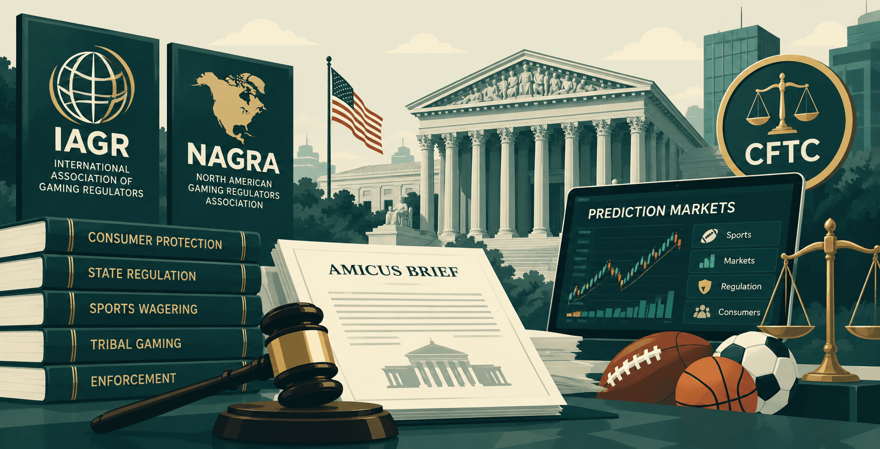 Gaming Regulator Associations Seek Supreme Court Review of Prediction Markets and State Gambling Law Preemption News Image